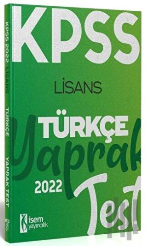 2022 KPSS Türkçe Yaprak Test | Kitap Ambarı