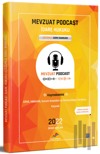 2022 Mevzuat Podcast İdare Hukuku Çözümlü Soru Bankası | Kitap Ambarı