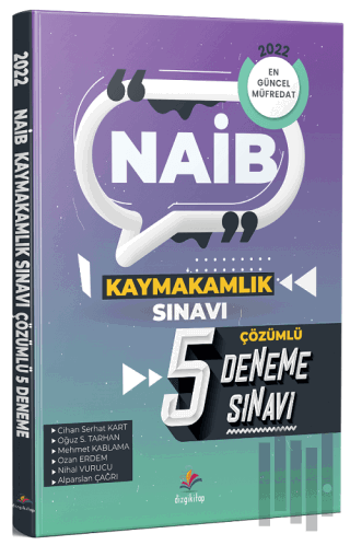 2022 NAİB Kaymakamlık 5 Deneme Çözümlü | Kitap Ambarı