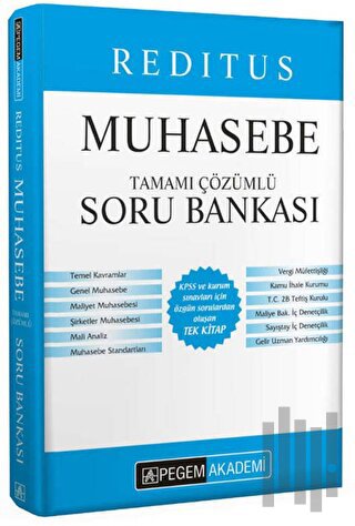 2022 Reditus Muhasebe Tamamı Çözümlü Soru Bankası | Kitap Ambarı