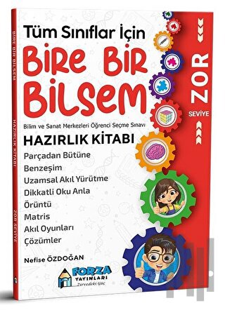 2022 Tüm Sınıflar İçin Bire Bir Bilsem Zor Seviye Hazırlık Kitapları |