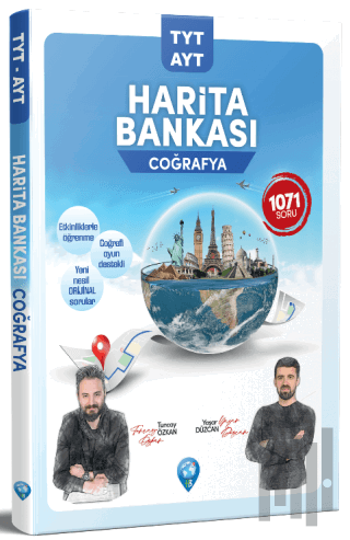 2022 TYT - AYT Coğrafya Harita Bankası | Kitap Ambarı