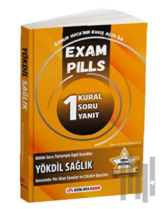 2022 YÖKDİL Sağlık Exam Pills 1 Kural Soru Yanıt | Kitap Ambarı