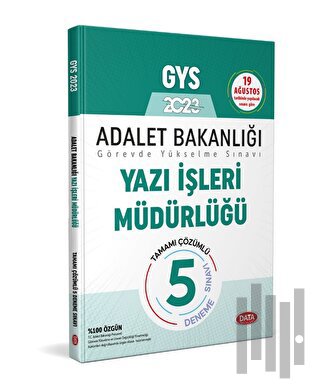 2023 Adalet Bakanlığı Yazı İşleri Müdürlüğü GYS Tamamı Çözümlü 5 Denem