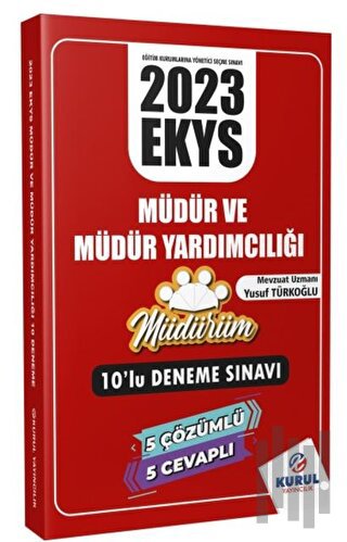 2023 EKYS Müdürüm Serisi Müdür ve Müdür Yardımcılığı 10’lu Deneme Sına