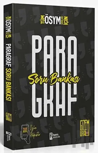 2023 İsem Tüm Ösym Sınavları İçin Paragraf Soru Bankası | Kitap Ambarı