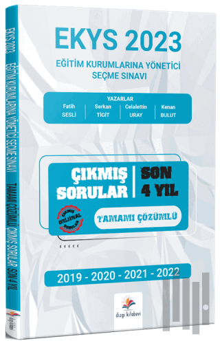 2023 MEB EKYS Müdür ve Yardımcılığı Son 4 Yıl Çıkmış Sorular Çözümlü |