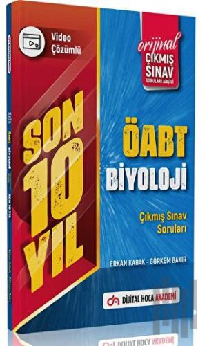 2023 ÖABT Biyoloji Son 10 Yıl Orijinal Çıkmış Sınav Soruları Video Çöz