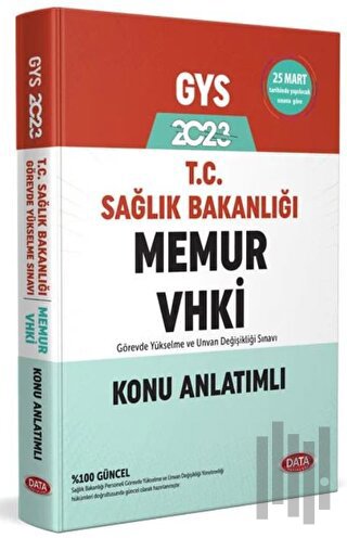 2023 T.C. Sağlık Bakanlığı Memur VHKİ Konu Anlatımlı | Kitap Ambarı