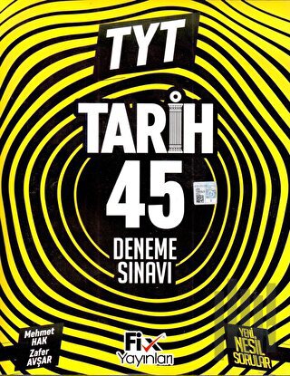 2023 TYT Tarih 45 Denemeleri | Kitap Ambarı