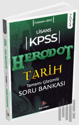 2024 Herodot KPSS Lisans Tarih Tamamı Çözümlü Soru Bankası | Kitap Amb