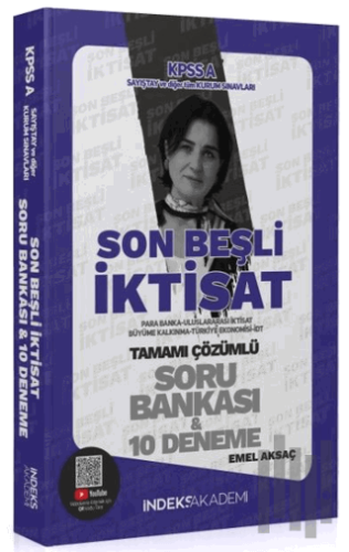 2024 KPSS A Grubu İktisat Son Beşli Soru Bankası ve 10 Deneme Çözümlü 