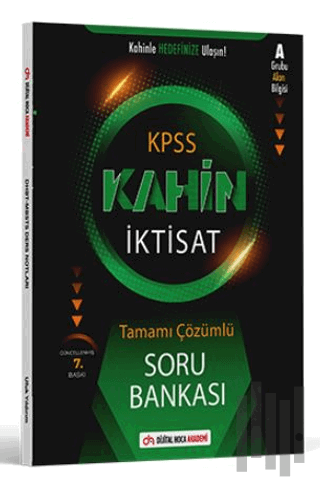 2024 KPSS A Grubu Kahin İKTİSAT Tamamı Çözümlü Soru Bankası | Kitap Am