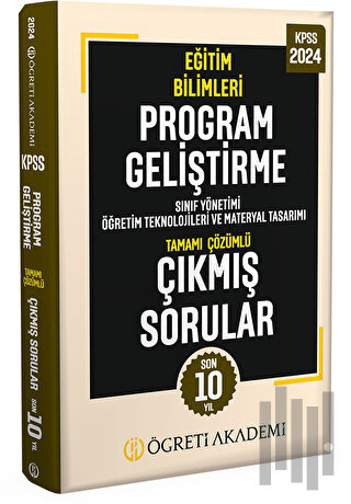 2024 KPSS Eğitim Bilimleri Program Geliştirme Tamamı Çözümlü Çıkmış So