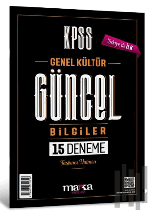 2024 KPSS Genel Kültür Güncel Bilgiler 15 Denem | Kitap Ambarı