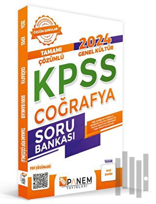 2024 KPSS Genel Kültür Tamamı Çözümlü Coğrafya Soru Bankası | Kitap Am