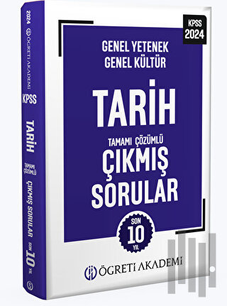 2024 KPSS Genel Yetenek Genel Kültür Tarih Tamamı Çözümlü Çıkmış Sorul