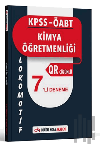 2024 KPSS ÖABT Kimya Öğretmenliği Lokomotif Serisi QR Çözümlü 7'li Den