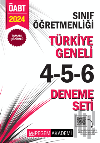 2024 KPSS ÖABT Sınıf Öğretmenliği Tamamı Çözümlü Türkiye Geneli 4-5-6 