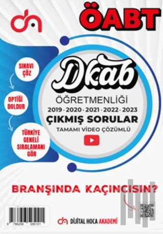 2024 ÖABT DKAB Son Beş Yıl Çıkmış Sorular Tamamı Video Çözümlü | Kitap