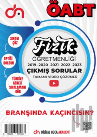 2024 ÖABT Fizik Öğretmenliği Son Beş Yıl Çıkmış Sorular Tamamı Video Ç