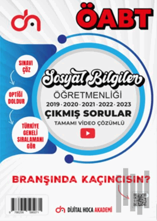 2024 ÖABT Sosyal Bilgiler Öğretmenliği Son Beş Yıl Çıkmış Sorular Tama