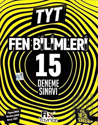 2024 TYT Fen Bilimleri 15 Denemeleri | Kitap Ambarı