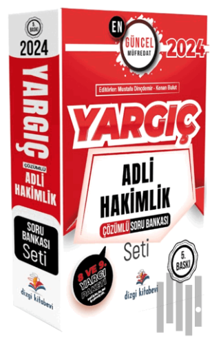 2024 Yargıç Adli Hakimlik Çözümlü Soru Bankası Seti | Kitap Ambarı