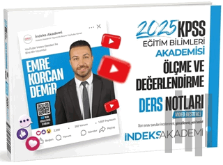 2025 KPSS Eğitim Bilimleri Ölçme ve Değerlendirme Video Ders Notları |