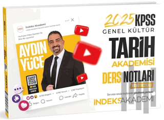 2025 KPSS Tarih Akademisi Video Ders Notları | Kitap Ambarı