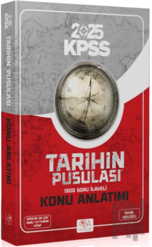 2025 KPSS Tarihin Pusulası Konu Anlatımı- 1500 Soru İlaveli | Kitap Am