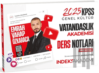 2025 KPSS Vatandaşlık Akademisi Video Ders Notları | Kitap Ambarı