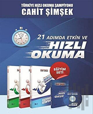 21 Adımda Etkin Ve Hızlı Okuma Eğitim Seti (4 Kitap Set) | Kitap Ambar