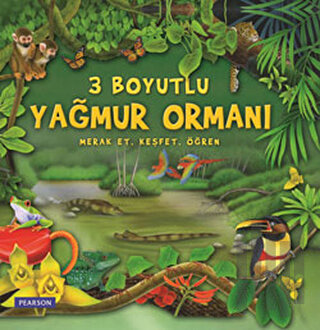 3 Boyutlu Yağmur Ormanı (Ciltli) | Kitap Ambarı