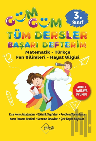 3. Sınıf Güm Güm Tüm Dersler Başarı Defterim | Kitap Ambarı