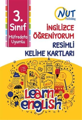 3. Sınıf İngilizce Öğreniyorum Resimli Kelime Kartları | Kitap Ambarı