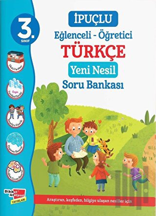 3. Sınıf İpuçlu Eğlenceli - Öğetici Türkçe Yeni Nesil Soru Bankası | K