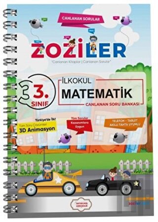 3. Sınıf Matematik Artırılmış Gerçeklik Etkileşimli Canlanan Soru Bank