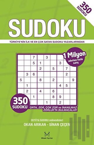 350 Sudoku (Yeşil Kapak) | Kitap Ambarı