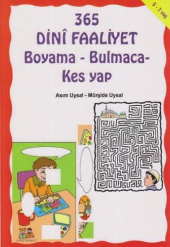 365 Dini Faaliyet Boyama - Bulmaca - Kes Yap | Kitap Ambarı