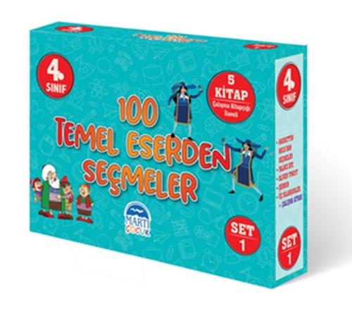 4. Sınıf 100 Temel Eserden Seçmeler Set 1 | Kitap Ambarı