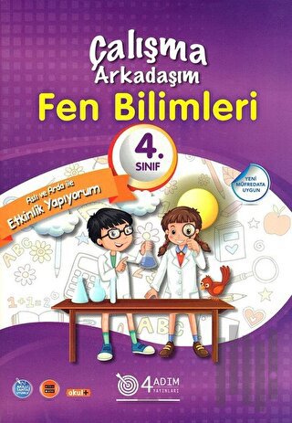 4. Sınıf Fen Bilimleri - Çalışma Arkadaşım | Kitap Ambarı