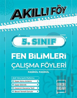 5. Sınıf Akıllı Föy Fen Bilimleri Çalışma Föyleri | Kitap Ambarı