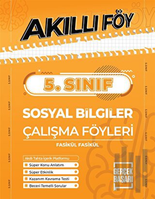 5. Sınıf Sosyal Bilgiler Akıllı Föy | Kitap Ambarı