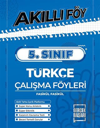 5. Sınıf Türkçe Akıllı Föy | Kitap Ambarı