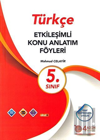 5. Sınıf Türkçe Etkileşimli Konu Anlatım Föyleri | Kitap Ambarı