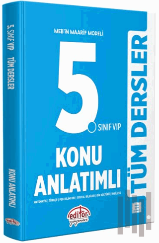 5. Sınıf VIP Tüm Dersler Konu Anlatımlı | Kitap Ambarı