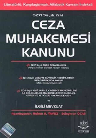 5271 Sayılı Yeni Ceza Muhakemesi Kanunu | Kitap Ambarı