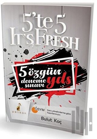 5'te 5 It's Fresh 5 Özgün YDS Deneme Sınavı | Kitap Ambarı