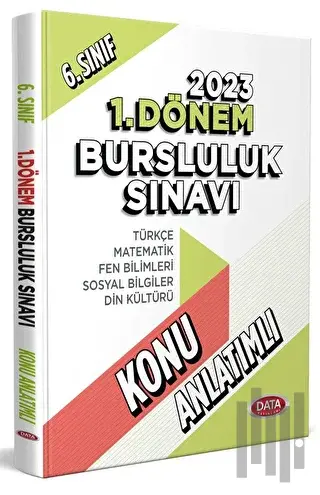 6. Sınıf 1. Dönem Bursluluk Sınavı Konu Anlatımlı | Kitap Ambarı